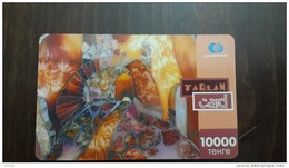 Kazakhstan-tarlan Card-10.000tehre-used Card+1card Prepiad Free - Kazakhstan