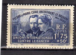 Timbre France Neuf Sans Charniere N°402 - Andere & Zonder Classificatie