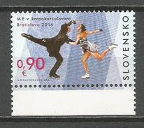 Slovakia 2016. European Figure Skating Championship In Bratislava MNH - Unused Stamps