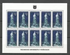 Slovakia 2016. Geyser Of Herlany UNESCO MNH Sheet - Nuevos