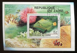 Zaire Ob Bloc 23 - Poisons - Used Stamps