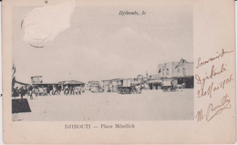 DJIBOUTI : Place   Ménélick - Djibouti