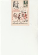 CARTE JOURNEE DU TIMBRE 1949  - TB  -CACHET ILLUSTRE DIJON- COTE :27 € - ....-1949