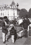 L'AVENTURE CARTO - MARCHAND DE CHATAIGNES GRILLEES - PARIS - OCTOBRE 1994 - Fliegende Händler