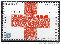 Belgique 2013 COB 4380 Neuf ** Cote (2016) 2.90 Euro Croix Rouge Emission Avec L´Espagne - Unused Stamps