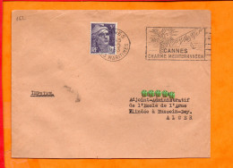 ALPES-MMES, Cannes, Flamme SCOTEM N°162, "charme Mediterranéen" Flamme à Droite - Mechanical Postmarks (Advertisement)