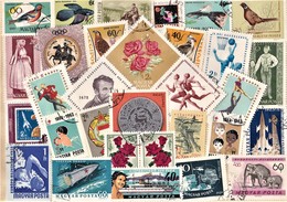 HONGRIE    Vrac     Poisssons, Mammifères, Oiseaux, Fleurs, Espace, Sports Etc - Lots & Kiloware (mixtures) - Max. 999 Stamps