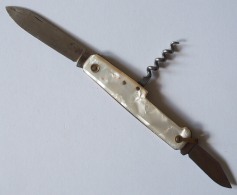 COUTEAU  SUISSE DEUX LAMES - Knives/Swords