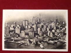 AK USA New York Norddeutscher Loyd Bremen 1927 Skyline - Panoramic Views