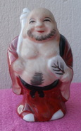 Statuette D'un Bouddha, En Porcelaine Du JAPON Hauteur 9 Cm - Arte Asiatica