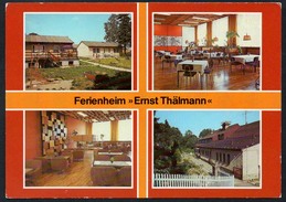 9231 - Alte MBK Ansichtskarte - Walthersdorf Kr. Annaberg - Ferienheim Ernst Thälmann - N. Gel - Hoffamnn - Annaberg-Buchholz