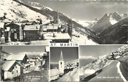 SAINT MARTIN - Carte Multi-vues. - Saint-Martin
