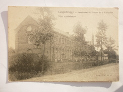 Postcard Langerbrugger ( Evergem ) Pensionnat Des Soeurs De La Visitation Vue Exterieure Belgium My Ref B1321 - Evergem