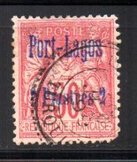 Port Lagos Oblitéré : N° 5 Oblitéré , Cote : 110,00 € - Used Stamps