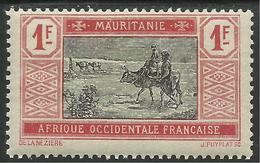 MAURITANIE 1913 YT 31 - MNH - Ongebruikt