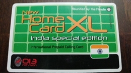 Israel New Home Card XL-(9)-INDIA-(2.11.2017)--013net Vision-lokking Out Side-used - Inde