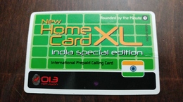 Israel New Home Card XL-(10)-INDIA-(13.8.2017)--013net Vision-lokking Out Side-used - Inde