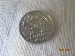 France: 50 Centimes 1944 B - 50 Centimes