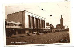 LE HAVRE - La Reconstruction - NOUVELLE GARE - éditeur La Cigogne N°33-12 - Station