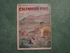 LA MEDECINE DES PLANTES De La Tisane Américaine Des Shakers  -  Calendrier 1903 (32 Pages) - Werbung