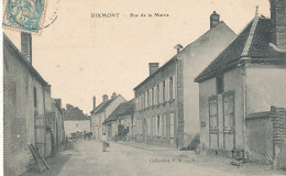 89 // DIXMONT    Rue De La Mairie   Coll PR - Dixmont