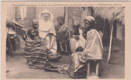 Afrique :  GHana , Cap  Coast :  Catéchisme  Aux  Lépreux ( Soeurs De  Vénissieux - Rhône) - Ghana - Gold Coast