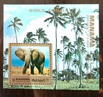 MANAMA , World Animals, Elephant, Michel BF N°  ** 943 MNH. - Elefantes