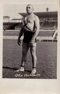 OTTO HUHTANEN / FINLAND - CHAMPION - LUTTE GRECO-ROMAINE / GRECO-ROMAN WRESTLING - VRAIE PHOTO / PHOTO ~ 1930 (v-423) - Ringen