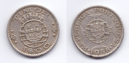 Timor 1 Escudo 1958 - Timor