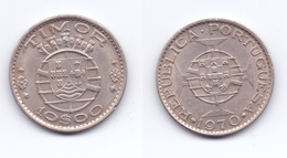 Timor 10 Escudos 1970 - Timor