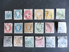 Autriche : 18 Timbres Oblitérés - Collections