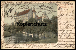 ALTE POSTKARTE GRUSS AUS GÜSTROW IN MECKLENBURG SCHLOSS Castle Chateau Postcard Cpa AK Ansichtskarte - Guestrow