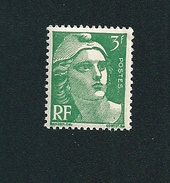 N° 716A Marianne De Gandon 3F Vert France Neuf 1945/1947 Tache Sur La Joue - Nuevos