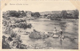 Belgique - Barvaux Sur Ourthe - Enfants Pêche à La Ligne Au Terra - Durbuy