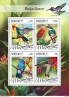 Mozambico 2016, Animals, Colibrì, 4val In BF - Kolibries