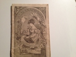 Almanach, 1884/ 1885, Distribué Par La Pharmacie Tarrade , St Junien, 87 - Grossformat : ...-1900