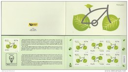 LITUANIA/ LITHUANIA/ LITAUEN -  EUROPA 2016 - "ECOLOGIA -EL PENSAMIENTO VERDE -THINK GREEN".- CARNET C/. HOJA Nº - 2016