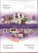 HUNGARY - 2016.Complete Year Set With Souvenir Sheets In Exclusive Case  MNH!!! - Neufs