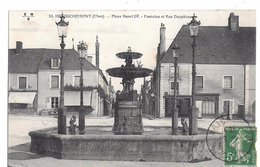 HENRICHEMONT - Place Henri IV - Fontaine Et Rue Dauphine - Henrichemont