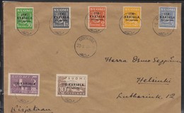 O)  1941 FINLAND, KARELIA ISLAND, RUSSIA OCCUPATION,  XF - Lettres & Documents
