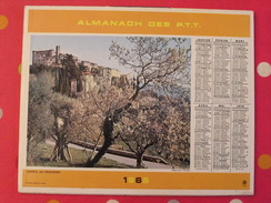 Almanach Des PTT. 1965. Calendrier Poste, Postes Télégraphes.. Carros, Chateau De Luynes - Groot Formaat: 1961-70