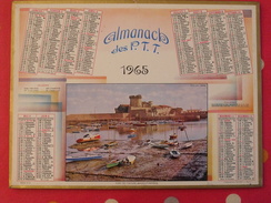 Almanach Des PTT. 1965. Calendrier Poste, Postes Télégraphes.. Fort De Ciboure, Basses-pyrénées - Big : 1961-70