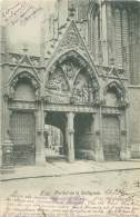 Delcampe - HUY - Portail De La Collégiale - Huy
