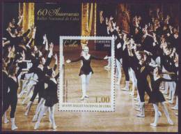 2008.244 CUBA 2008 SPECIAL SHEET. 60 ANIV DEL BALLET ALICIA ALONSO DANCE - Unused Stamps