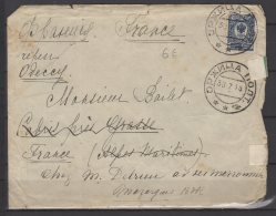 Russie - N° 67 Obli/sur Lettre Pour La France  - Cachets A Voir -   30 / 07 / 1914 - Briefe U. Dokumente