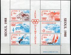 WALLIS ET FUTUNA - BLOC FEUILLET N° 3 * * - JO SEOUL 1988 - LUXE - Blocks & Sheetlets