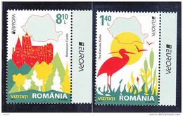 EUROPA 2012 Full Set, MNH,  ROMANIA - 2012