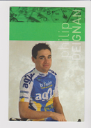 CYCLISME - CP - AG2R 2006 : Philip DEIGNAN (Irlande) + Palmarès Au Verso - RADFAHREN CYCLING - Cycling