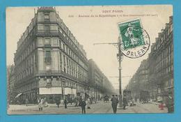 CPA 856 - TOUT PARIS Avenue De La République (XIème) Ed. FLEURY - Arrondissement: 11