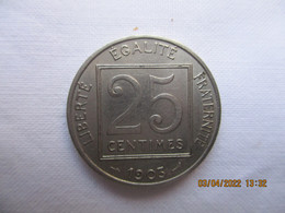 25 Centimes Patey 1903 - 25 Centimes